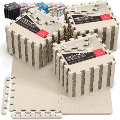 BeMaxx Esterilla Fitness Puzzle para Suelo Gimnasio Alfombrilla Goma EVA BeMaxx Esterilla Fitness Puzzle para Suelo Gimnasio Alfombrilla Goma EVA