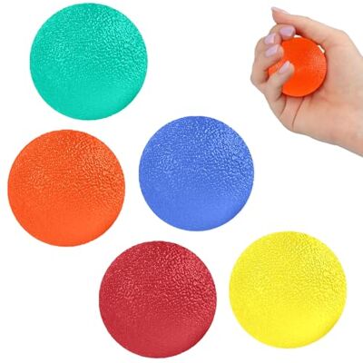 Bull Tiger Prestige Set de 5 Pelota Antiestres Bola para Rehabilitación Fortalecedores de Mano Bull Tiger Prestige Set de 5 Pelota Antiestres Bola para Rehabilitación Fortalecedores de Mano