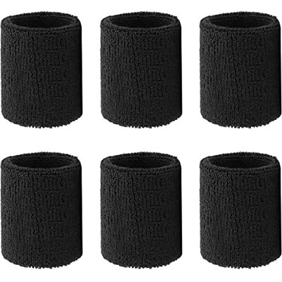 Drwosm 6 bandas de sudor deportivas para niños, bandas absorbentes para el sudor, brazos, fitness, muñecas, para deportes, fútbol, baloncesto, tenis, atletismo, correr, etc Drwosm 6 bandas de sudor deportivas para niños, bandas absorbentes para el sudor, brazos, fitness, muñecas, para deportes, fútbol, baloncesto, tenis, atletismo, correr, etc