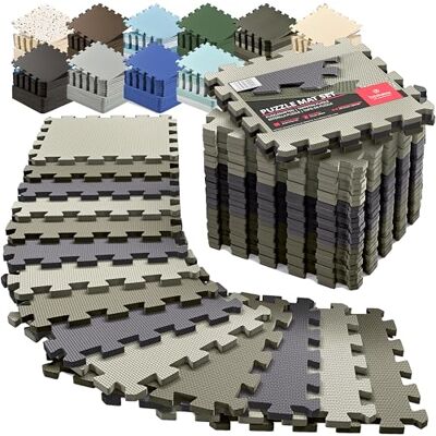 BeMaxx Esterilla Fitness Puzzle para Suelo Gimnasio Alfombrilla Goma EVA BeMaxx Esterilla Fitness Puzzle para Suelo Gimnasio Alfombrilla Goma EVA