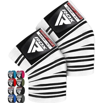 RDX Rodillera Gimnasio Powerlifting Levantamiento de Pesas, Aprobado por IPL y USPA, 78” Elástico Rodilla Vendas, Rodilleras Soporte para Musculación Squat Entrenamiento Deporte Fitness RDX Rodillera Gimnasio Powerlifting Levantamiento de Pesas, Aprobado por IPL y USPA, 78” Elástico Rodilla Vendas, Rodilleras Soporte para Musculación Squat Entrenamiento Deporte Fitness