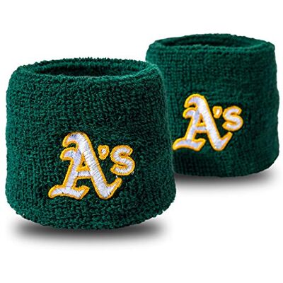 Franklin Sports MLB Equipo muñequeras de 2,5 Pulgadas 2735F11P6, Verde Franklin Sports MLB Equipo muñequeras de 2,5 Pulgadas 2735F11P6, Verde