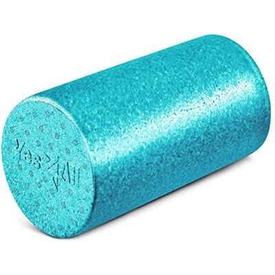 Yes4All Rodillo de espuma EPP para ejercicio, rodillo de espuma extra firme de alta densidad, lo mejor para ejercicios de flexibilidad y rehabilitación (12 pulgadas, turquesa) Yes4All Rodillo de espuma EPP para ejercicio, rodillo de espuma extra firme de alta densidad, lo mejor para ejercicios de flexibilidad y rehabilitación (12 pulgadas, turquesa)