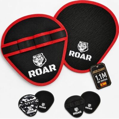 Roar ® Guantillas Gimnasio, Pad, Almohadilla Barra Gimnasio, Power Pads, Gym, Gimnasio, Guantes para Gym Hombre Y Mujer Fitness, Calleras Gimnasio (Rojo) Roar ® Guantillas Gimnasio, Pad, Almohadilla Barra Gimnasio, Power Pads, Gym, Gimnasio, Guantes para Gym Hombre Y Mujer Fitness, Calleras Gimnasio (Rojo)