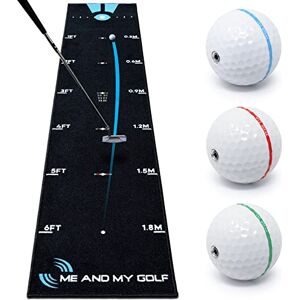 ME AND MY GOLF Puttingmat Breaking Ball 11FT - Putting Mat ME AND MY GOLF Puttingmat Breaking Ball 11FT - Putting Mat
