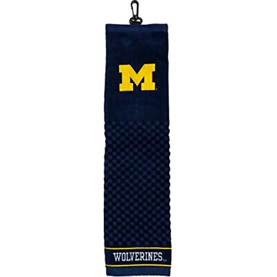 Team Golf NCAA Toalla de Golf Bordada, , Michigan Wolverines, 16"x25 Team Golf NCAA Toalla de Golf Bordada, , Michigan Wolverines, 16"x25