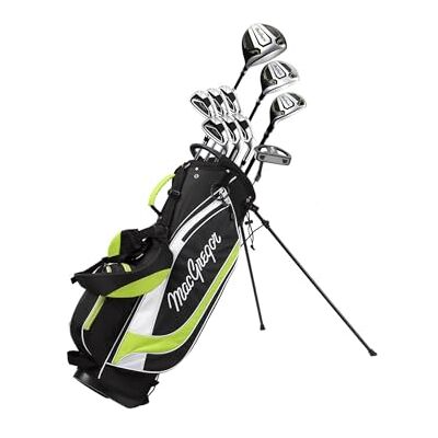 MACGREGOR Golf CG4000 Juego de Palos de Golf de Grafito/Acero con Bolsa de Soporte, para Hombre MACGREGOR Golf CG4000 Juego de Palos de Golf de Grafito/Acero con Bolsa de Soporte, para Hombre