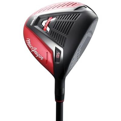 MACGREGOR V-MAX Speed-Palo de Golf Fairway Regulard Flex Ligero Club, Hombre, Rojo, Talla única MACGREGOR V-MAX Speed-Palo de Golf Fairway Regulard Flex Ligero Club, Hombre, Rojo, Talla única