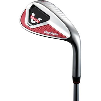 MACGREGOR V-MAX-Palo de Golf Ligero Regulard Flex Wedge Club cuña, Hombre, Cromado, 52 Degree MACGREGOR V-MAX-Palo de Golf Ligero Regulard Flex Wedge Club cuña, Hombre, Cromado, 52 Degree