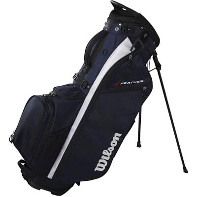 Wilson Bolsa de Golf Feather, Color Azul Marino y Blanco Wilson Bolsa de Golf Feather, Color Azul Marino y Blanco