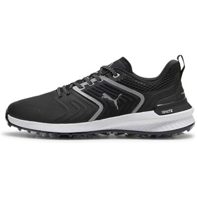 PUMA Ignite Innovate, Golf Shoe Hombre, Black White, 39 EU PUMA Ignite Innovate, Golf Shoe Hombre, Black White, 39 EU