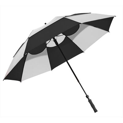Bag Boy Paraguas de golf's Wind Vent, negro o blanco, 62 pulgadas Bag Boy Paraguas de golf's Wind Vent, negro o blanco, 62 pulgadas