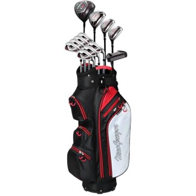 MACGREGOR ZT1 Juego de Paquete para Hombre con Bolsa de Carro, Mano Derecha para Hombre MACGREGOR ZT1 Juego de Paquete para Hombre con Bolsa de Carro, Mano Derecha para Hombre