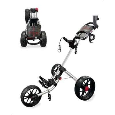 Caddytek V2-Silver Carrito de Golf de Lujo de Cuatro Pliegues, CaddyLite 15.3 versión 2, Color Plateado, Unisex, Plata, Talla única Caddytek V2-Silver Carrito de Golf de Lujo de Cuatro Pliegues, CaddyLite 15.3 versión 2, Color Plateado, Unisex, Plata, Talla única
