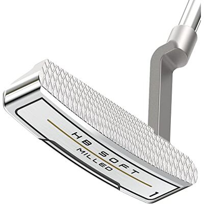 Cleveland Golf HB Soft Milled #1 FG Palos de Golf, Putter, Hombres, Satén Cleveland Golf HB Soft Milled #1 FG Palos de Golf, Putter, Hombres, Satén