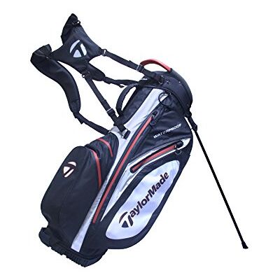 Taylormade Waterproof Bolsa para Palos de Golf, Hombre, Negro/Blanco/Rojo, Única Taylormade Waterproof Bolsa para Palos de Golf, Hombre, Negro/Blanco/Rojo, Única