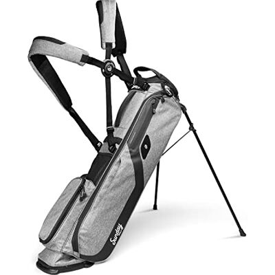Sunday Golf Bolsa de Golf El Camino de Bolsa de Soporte Liviana con Doble Correa-Fácil de Transportar-Se Adapta a un Juego Completo de Palos Caminantes, carros de Golf (Gris Jaspeado) Sunday Golf Bolsa de Golf El Camino de Bolsa de Soporte Liviana con Doble Correa-Fácil de Transportar-Se Adapta a un Juego Completo de Palos Caminantes, carros de Golf (Gris Jaspeado)