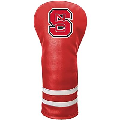 Team Golf NCAA North Carolina ST Vintage Fairway Headcover (Color) – Impreso NCAA Vintage Fairway Headcover (Impreso), se Adapta a Todos los Clubes de Fairway, híbridos y utilitarios Team Golf NCAA North Carolina ST Vintage Fairway Headcover (Color) – Impreso NCAA Vintage Fairway Headcover (Impreso), se Adapta a Todos los Clubes de Fairway, híbridos y utilitarios