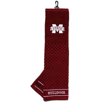 Team Golf NCAA Toalla de Golf Bordada, , Bulldogs del Estado de Mississippi Team Golf NCAA Toalla de Golf Bordada, , Bulldogs del Estado de Mississippi