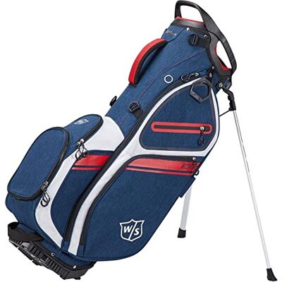 Wilson Exo Carry, Bolsa De Golf Men's, Azul/blanco/rojo, Talla Única Wilson Exo Carry, Bolsa De Golf Men's, Azul/blanco/rojo, Talla Única