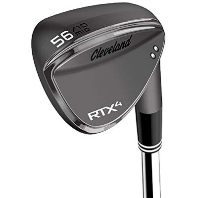 Cleveland RTX 4 Wedges de Golf, Hombre, Negro, 58 Cleveland RTX 4 Wedges de Golf, Hombre, Negro, 58