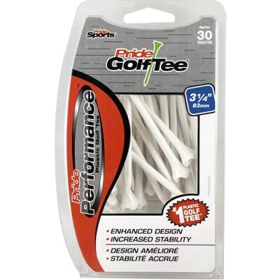 PrideSports Pride Golf Tee Evolution Golf Tees, , Blanco, 1/4 PrideSports Pride Golf Tee Evolution Golf Tees, , Blanco, 1/4