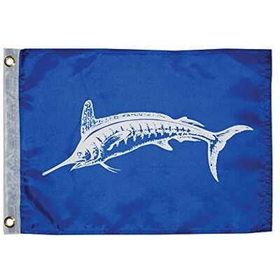 TaylorMade - 3018 Fish Flag - White - Marlin - Bandera TaylorMade - 3018 Fish Flag - White - Marlin - Bandera