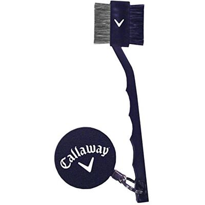 Callaway Cepillo de Limpieza para Palos de Golf (Bolsillo, Cepillo), Color Negro Callaway Cepillo de Limpieza para Palos de Golf (Bolsillo, Cepillo), Color Negro