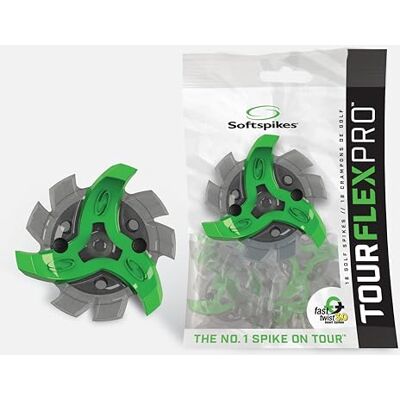 SOFTSPIKES Tour Flex Pro Fast Twist 3.0 Picos de Golf – 18 Unidades SOFTSPIKES Tour Flex Pro Fast Twist 3.0 Picos de Golf – 18 Unidades