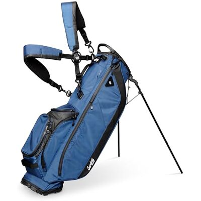 Sunday Golf Ryder Bolsa de Golf Ligera, 2,2 kg, Cuenta con Cremalleras Impermeables, 7 Bolsillos espaciosos, Soporte para Guantes de Velcro y Capucha para la Lluvia. Bolsa de Golf Ideal para hasta Sunday Golf Ryder Bolsa de Golf Ligera, 2,2 kg, Cuenta con Cremalleras Impermeables, 7 Bolsillos espaciosos, Soporte para Guantes de Velcro y Capucha para la Lluvia. Bolsa de Golf Ideal para hasta