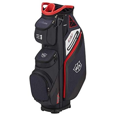Wilson Golf Bolsa para Carro W/S Exo, Negro/Negro, 2.3 kg, Wilson Golf Bolsa para Carro W/S Exo, Negro/Negro, 2.3 kg,