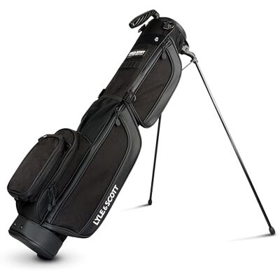 Lyle and Scott Gleneagle Bolsa de Golf Ligera para Hombre con Divisor de 3 vías de Longitud Completa, Bolsillo frío Aislado, asa Duradera, Soporte retráctil, Correa Acolchada, Bolsa de Soporte de Lyle and Scott Gleneagle Bolsa de Golf Ligera para Hombre con Divisor de 3 vías de Longitud Completa, Bolsillo frío Aislado, asa Duradera, Soporte retráctil, Correa Acolchada, Bolsa de Soporte de
