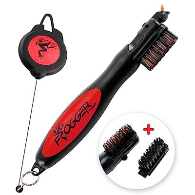 Frogger BrushPro Red Cepillo de Golf, Hombre, Rojo, Talla única Frogger BrushPro Red Cepillo de Golf, Hombre, Rojo, Talla única