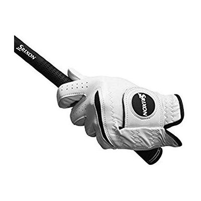 Srixon Premium Cabretta Glove RH Guantes de Golf, Mujer, Blanco, M/L Srixon Premium Cabretta Glove RH Guantes de Golf, Mujer, Blanco, M/L