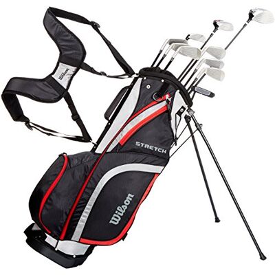 Wilson Carrybag Stretch XL con palos extendidos - Set de golf para principiantes Wilson Carrybag Stretch XL con palos extendidos - Set de golf para principiantes