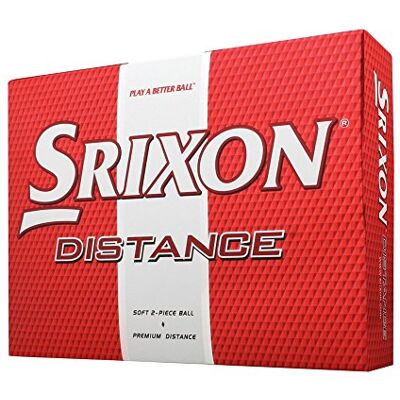 Srixon Distance, Bola Hombre, Blanco, 12 Pack Srixon Distance, Bola Hombre, Blanco, 12 Pack