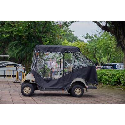 GarveeHome Funda Protectora para Carrito de Golf, Tela Oxford 600D+PVC, 2 plazas, Impermeable, Resistente al Viento GarveeHome Funda Protectora para Carrito de Golf, Tela Oxford 600D+PVC, 2 plazas, Impermeable, Resistente al Viento