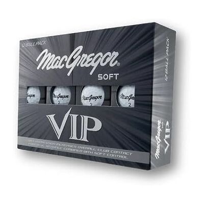 MACGREGOR Paquete de 12 Pelotas de Golf Golf VIP MACGREGOR Paquete de 12 Pelotas de Golf Golf VIP
