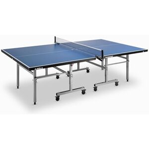 JOOLA Transport Mesa de Ping-Pong Mesa de Ping-Pong de Interior para Escuela y Club Deportivo Plegable Montaje rápido, Azul, 19 mm Grosor Tablero JOOLA Transport Mesa de Ping-Pong Mesa de Ping-Pong de Interior para Escuela y Club Deportivo Plegable Montaje rápido, Azul, 19 mm Grosor Tablero
