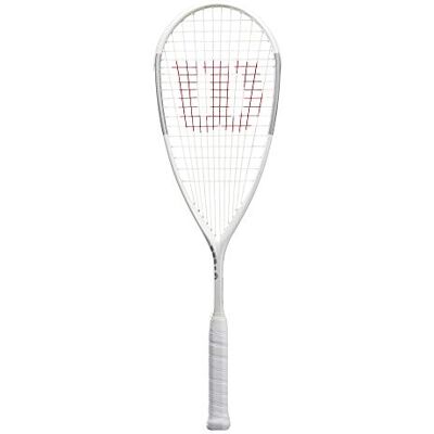 Wilson Tempest Lite Raqueta de Squash, Peso en la Cabeza, Unisex, Blanco/Plateado Wilson Tempest Lite Raqueta de Squash, Peso en la Cabeza, Unisex, Blanco/Plateado