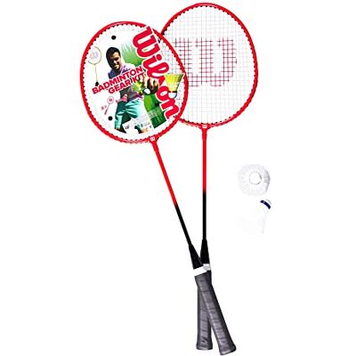 Wilson Badminton 2 Pc Kit V2 Kit de bádminton Unisex Adulto Wilson Badminton 2 Pc Kit V2 Kit de bádminton Unisex Adulto
