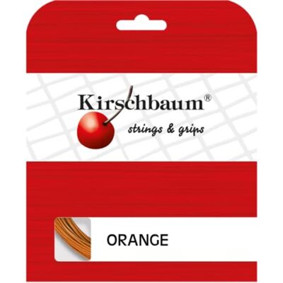 Kirschbaum Super Smash Garniture Cordaje de Tenis Naranja 1,23 mm x 12 m Kirschbaum Super Smash Garniture Cordaje de Tenis Naranja 1,23 mm x 12 m