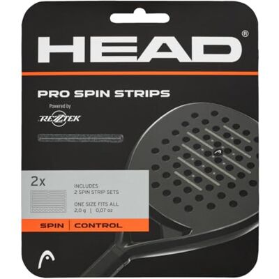 HEAD Padel Pro Spin Strips, Transparentes, Talla única Talla única para proteger el marco del palo HEAD Padel Pro Spin Strips, Transparentes, Talla única Talla única para proteger el marco del palo