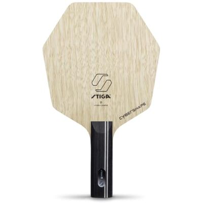 Stiga I1 Hybrid Carbon Cybershape Madera de Ping Pong Cybershape con mayor punto dulce, carbono híbrido e innegra™, retroalimentación precisa, menos vibraciones, alto control Stiga I1 Hybrid Carbon Cybershape Madera de Ping Pong Cybershape con mayor punto dulce, carbono híbrido e innegra™, retroalimentación precisa, menos vibraciones, alto control