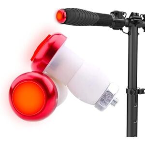 BEEPER Intermitentes LED para bicicleta y patinete eléctrico (par) (rojo) BEEPER Intermitentes LED para bicicleta y patinete eléctrico (par) (rojo)