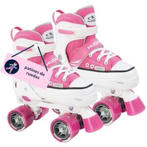 HUDORA - Dívčí kolečkové brusle - pink - size adjustable - roller skates HUDORA - Dívčí kolečkové brusle - pink - size adjustable - roller skates