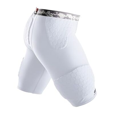 McDavid Hexpad Basket Pro Short, Unisex Adulto, Blanco, XXL McDavid Hexpad Basket Pro Short, Unisex Adulto, Blanco, XXL