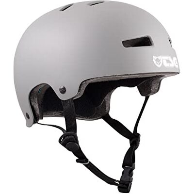 TSG Evolution Youth Cascos Bowl, Juventud Unisex, Gris, XS TSG Evolution Youth Cascos Bowl, Juventud Unisex, Gris, XS