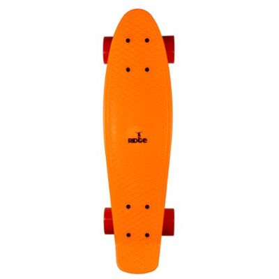 Ridge Retro 22 Skateboard, Color Naranja y Rojo, 55 cm (22'') Ridge Retro 22 Skateboard, Color Naranja y Rojo, 55 cm (22'')