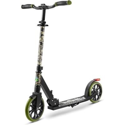 SereneLife Patinete Plegable con Soporte para Adolescentes y Adultos. Agarre de Goma en la Punta,Altura del Manillar con Barra en T Ajustable,Ruedas de Deslizamiento Suave y de fácil maniobra SereneLife Patinete Plegable con Soporte para Adolescentes y Adultos. Agarre de Goma en la Punta,Altura del Manillar con Barra en T Ajustable,Ruedas de Deslizamiento Suave y de fácil maniobra